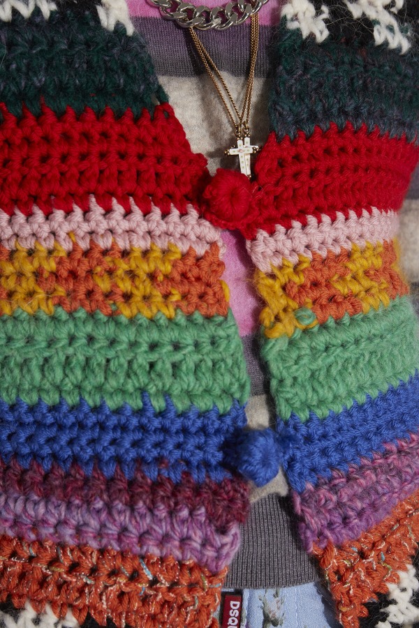 Crochet Vest FANTASY D2