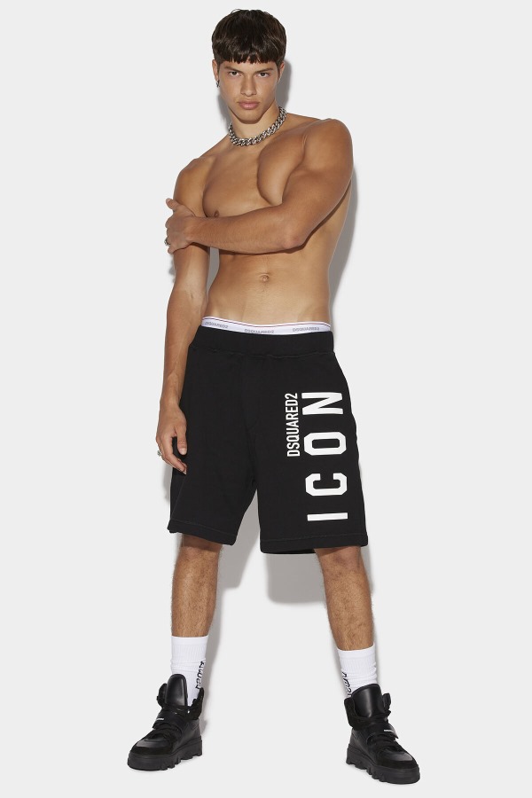 WHITE Icon Relax Shorts