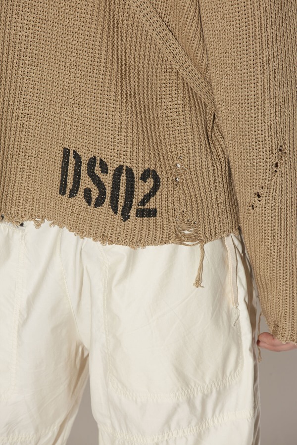 BEIGE Pocket Sweater