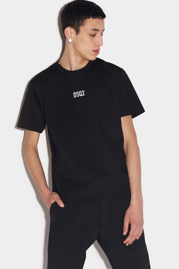 WHITE Mini Dsq2 Box T-Shirt