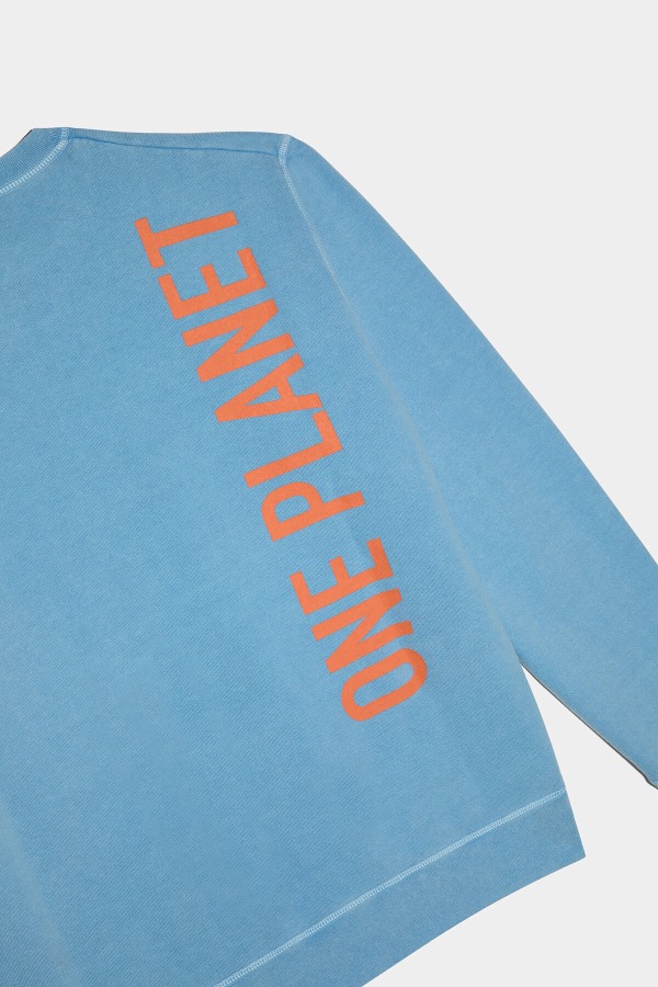 Smiley Organic Cotton Cool Fit Sweatshirt D2 AZUL