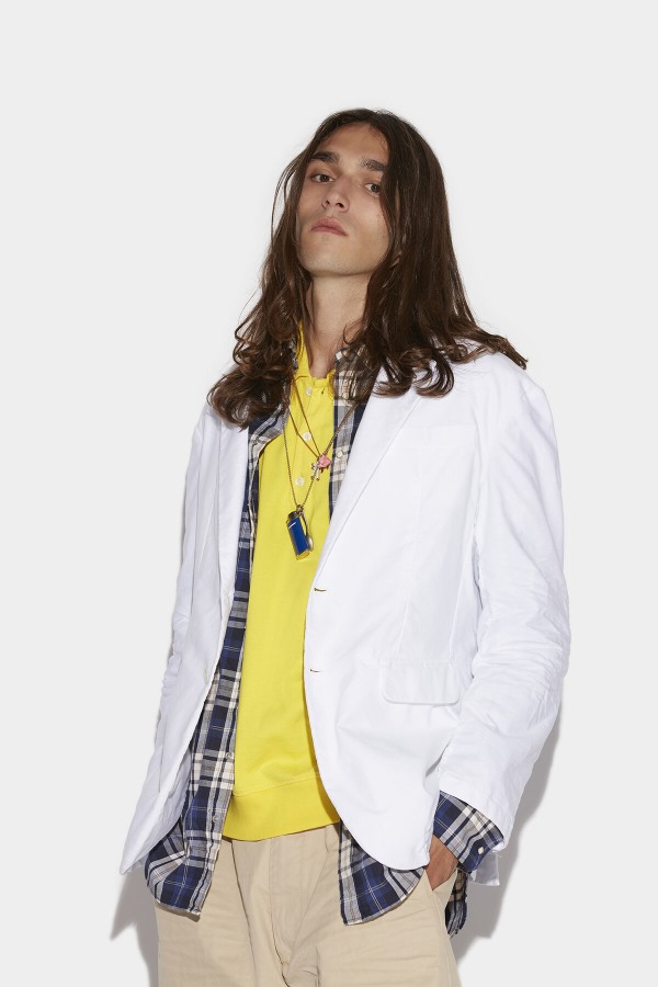WHITE Super Relax Blazer