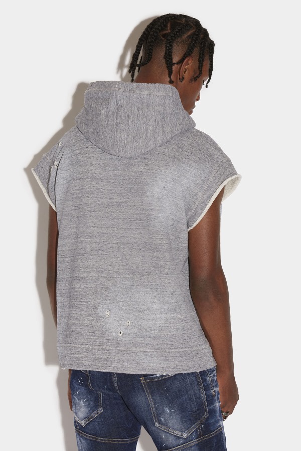 Adriana Short Sleeve Hoodie