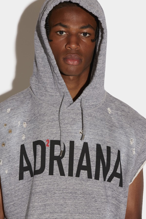 Adriana Short Sleeve Hoodie