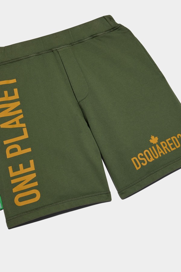 One Life Organic Cotton Shorts D2 GREEN