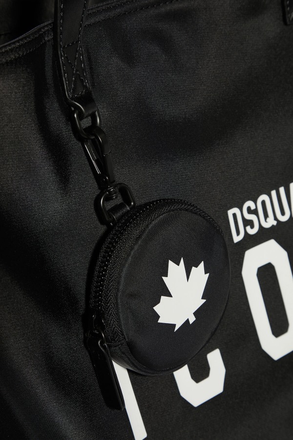 D2 Statement Shoulder Bag BLACK