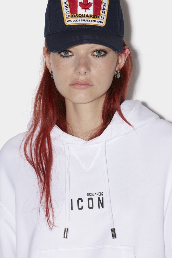 Be Icon Sweatshirt WHITE/RED