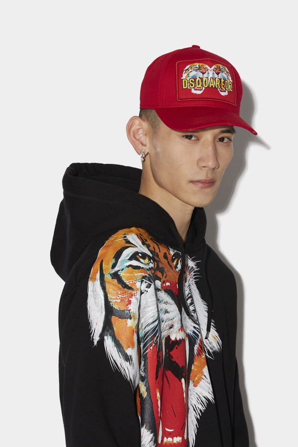 Chinese NY Baseball Cap BLACK