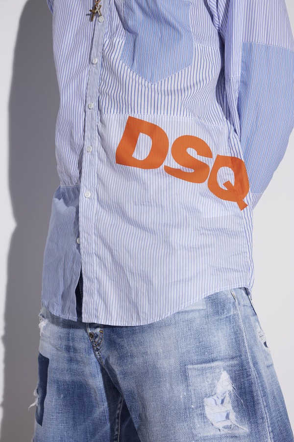 Patchwork Drop Shirt
