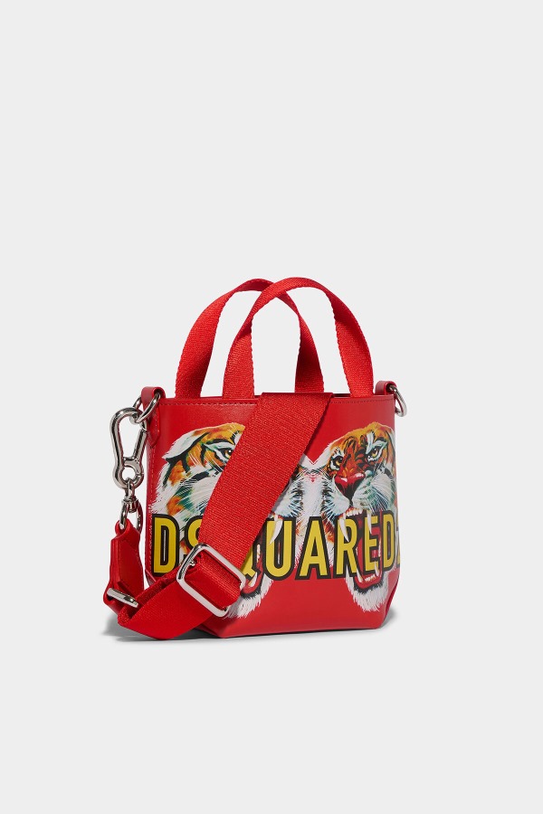 Chinese NY Shopping Bag D2 RED