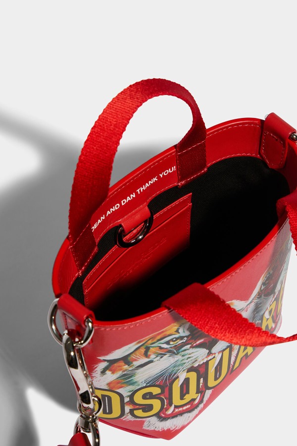 Chinese NY Shopping Bag D2 RED