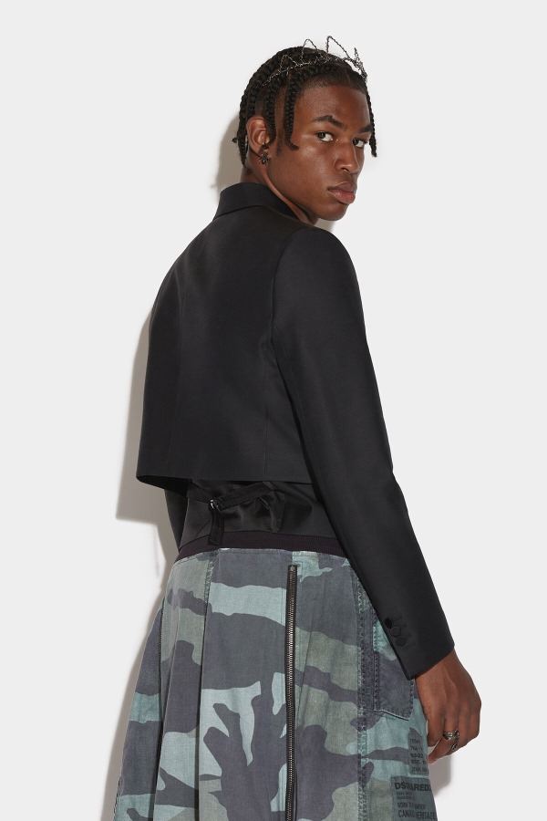 Twin Set Crop Blazer