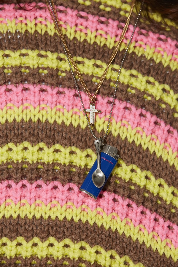 Mini Stripes Sweater D2 CAMEL