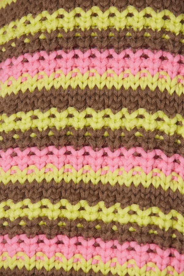 Mini Stripes Sweater D2 CAMEL