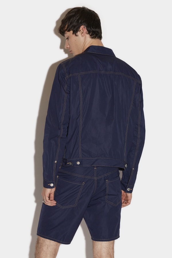 Taffeta Dan Jean Jacket