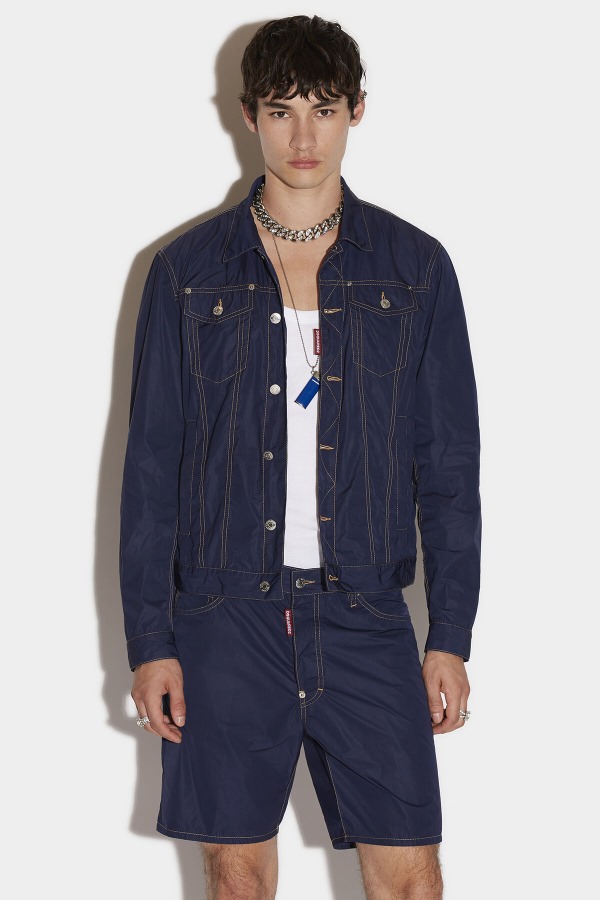 Taffeta Dan Jean Jacket