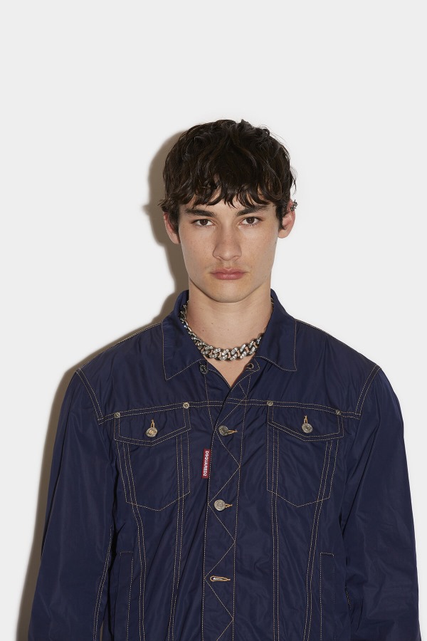 Taffeta Dan Jean Jacket