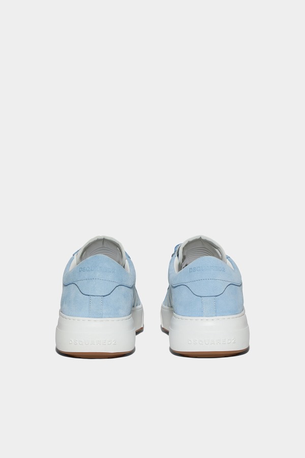 LIGHT BLUE/BROWN Bumper Sneakers D2