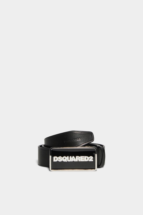 Dsquared2 Logo Belt BLACK D2