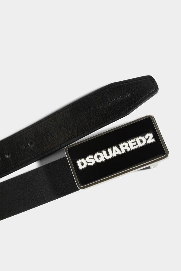 Dsquared2 Logo Belt BLACK D2