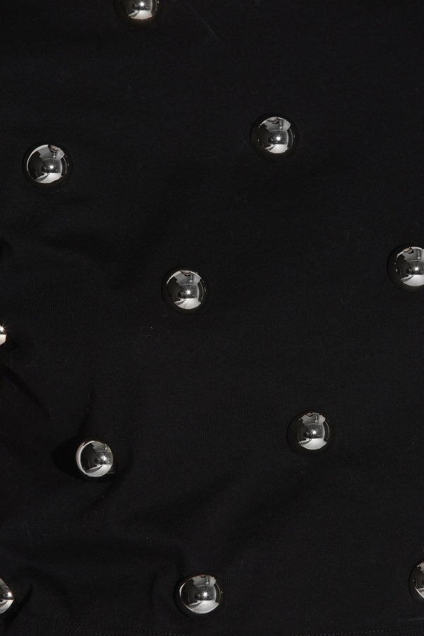Studded Crop T-Shirt