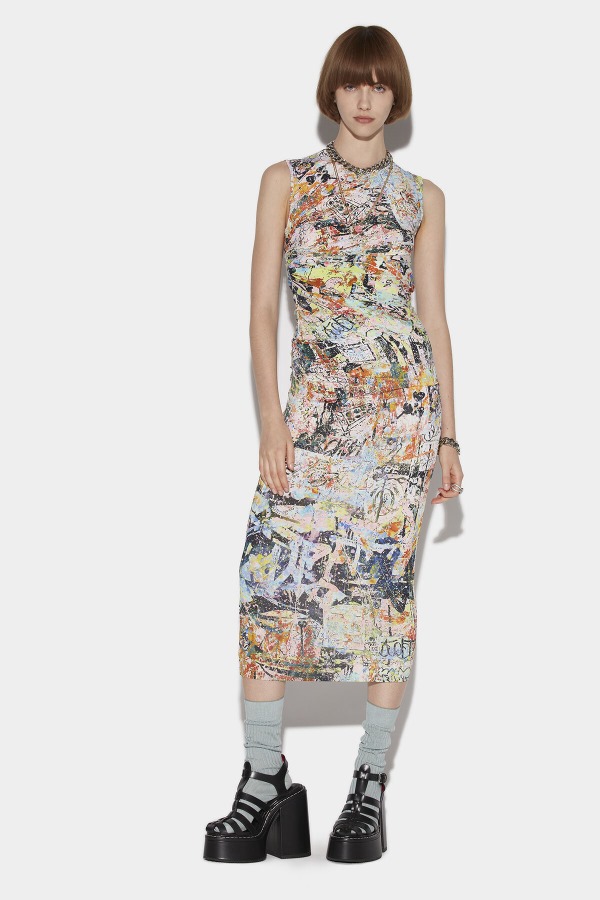 Commotion Long Dress