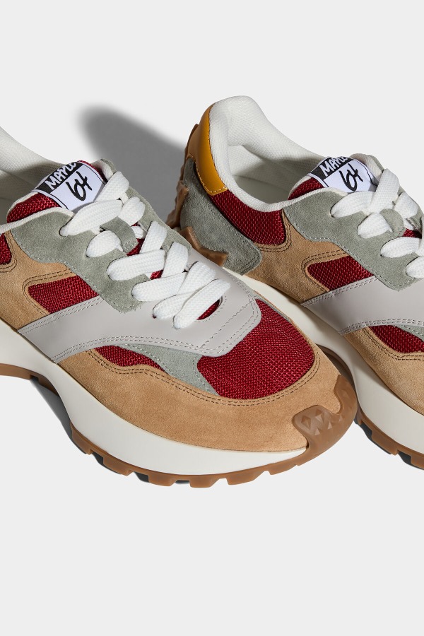 COGNAC/BORDEAUX Maple 64 Sneakers D2