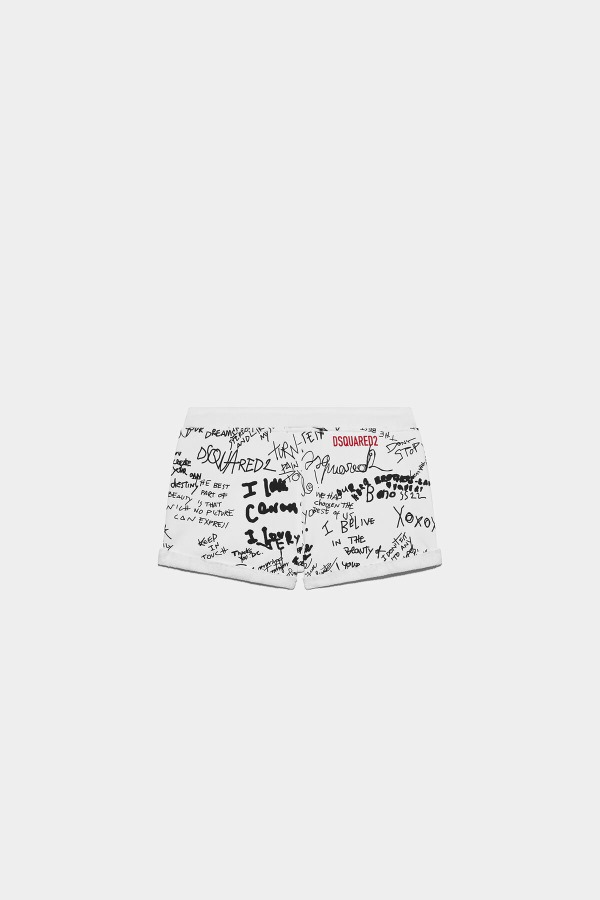 D2Kids Sweatshorts WHITE