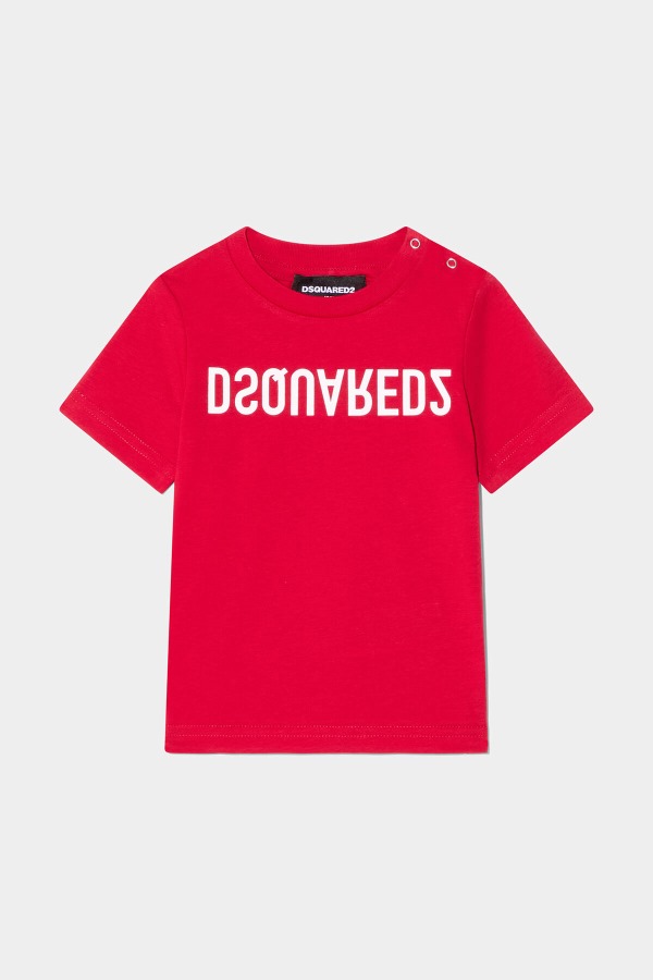 D2Kids T-Shirt WHITE/TANGO RED