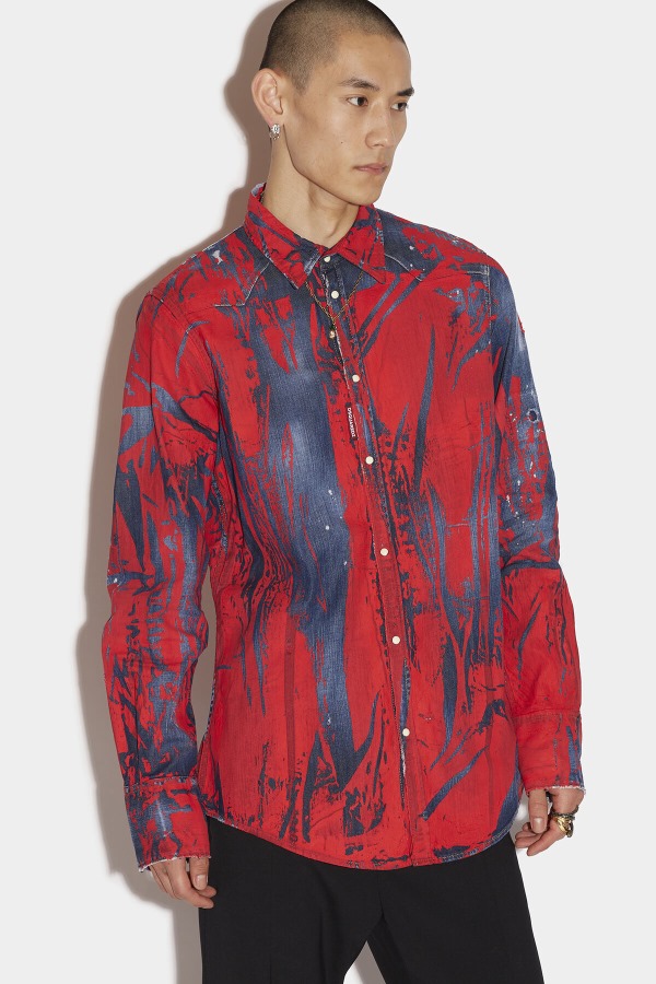 Classic Western Shirt BLUE