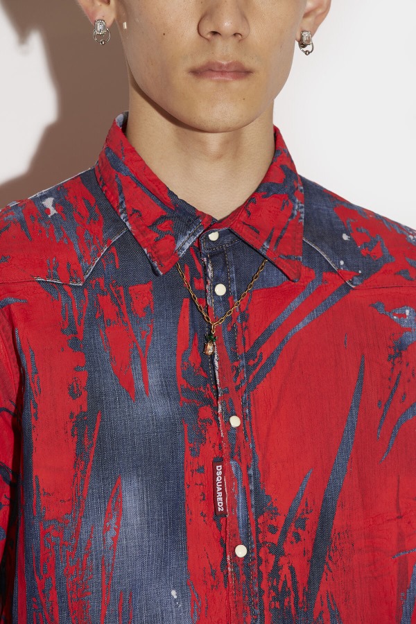 Classic Western Shirt BLUE