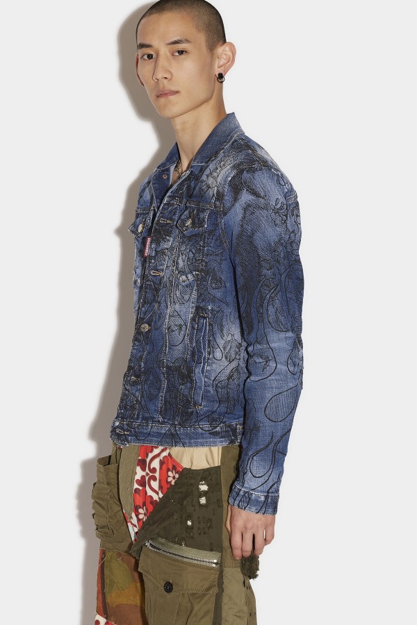 Dan Jean Jacket BLUE D2