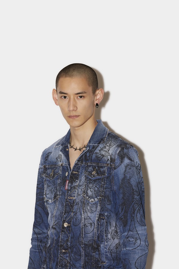 Dan Jean Jacket BLUE D2
