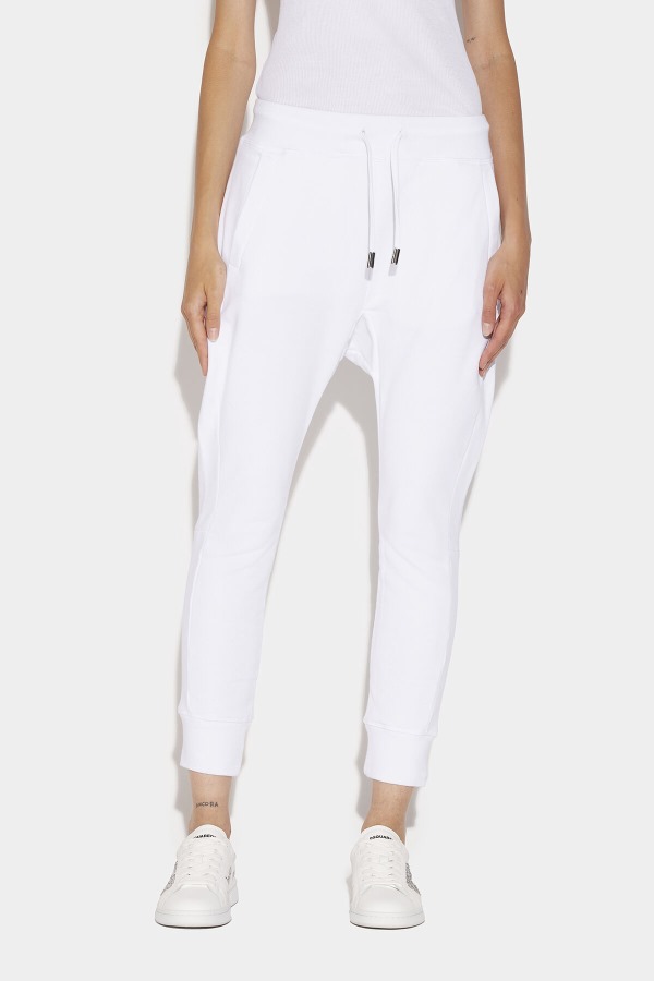 Icon Spray Sweatpants WHITE/BLACK