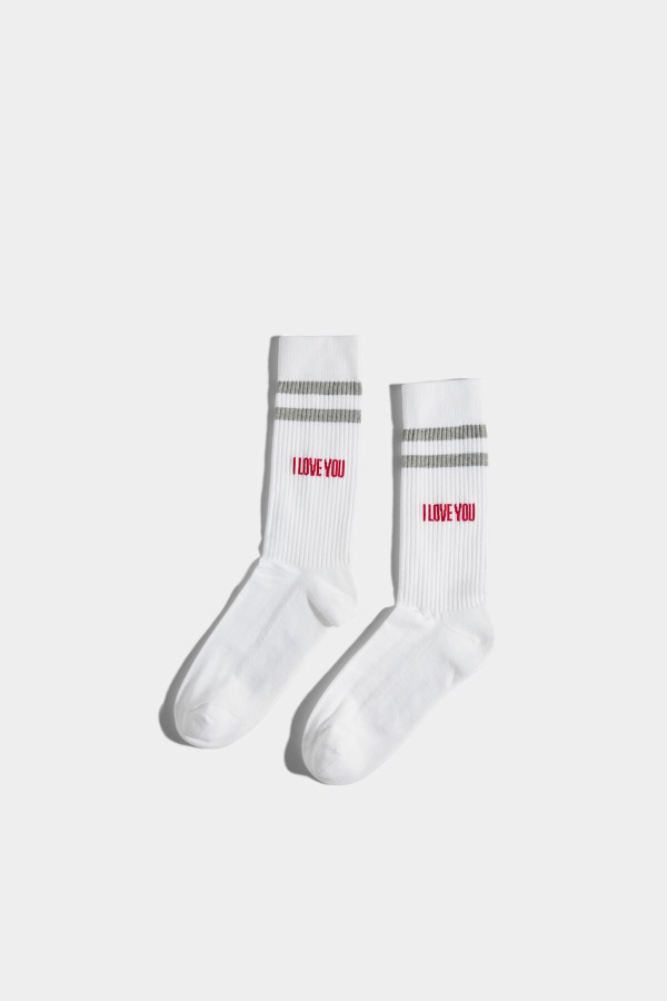 Valentine\'s Day Mid Crew Socks