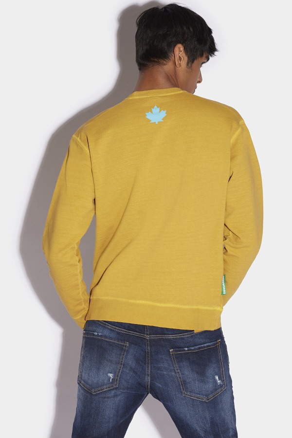 One Life Organic Cotton Cool Sweatshirt BROWN