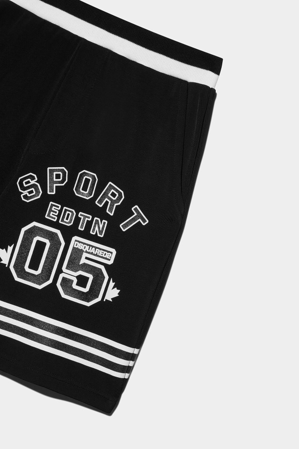D2Kids Sport Edtn.05 Shorts BLACK/TANGO RED