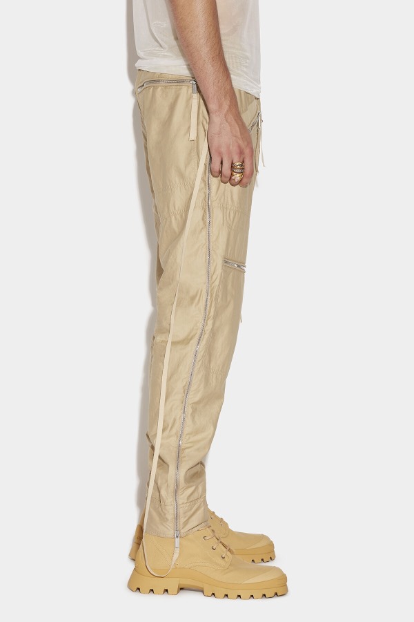IVORY/SAFARI Parachute Trousers D2