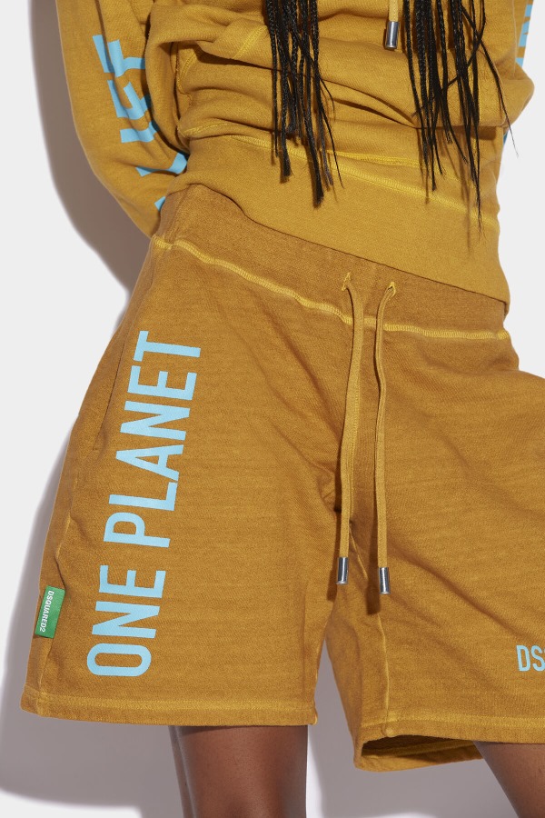 One Life Organic Cotton Shorts D2 OCHRE