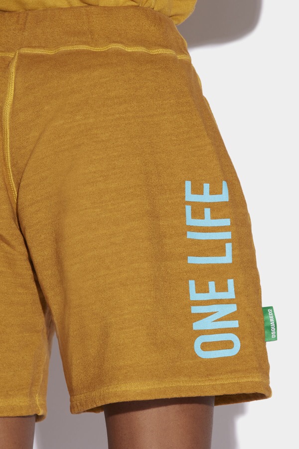 One Life Organic Cotton Shorts D2 OCHRE