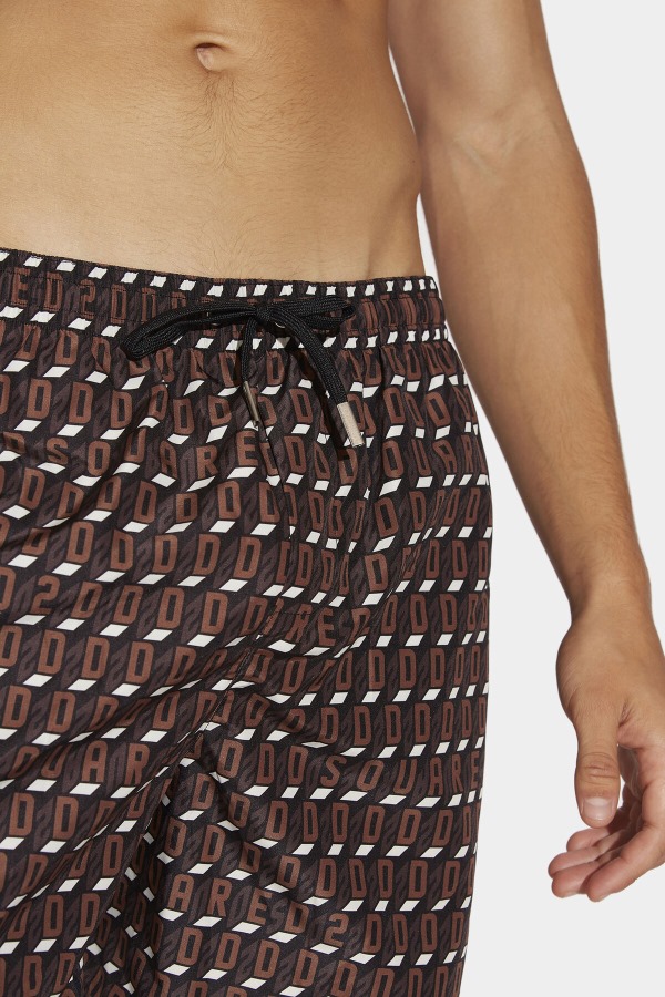 D2 Monogram Midi Boxer