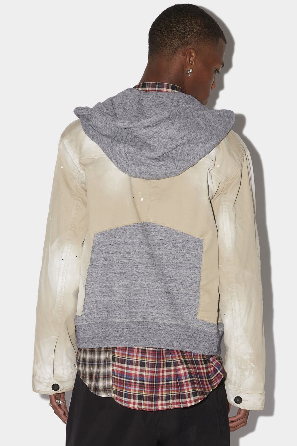 Stamped Hybrid Jacket