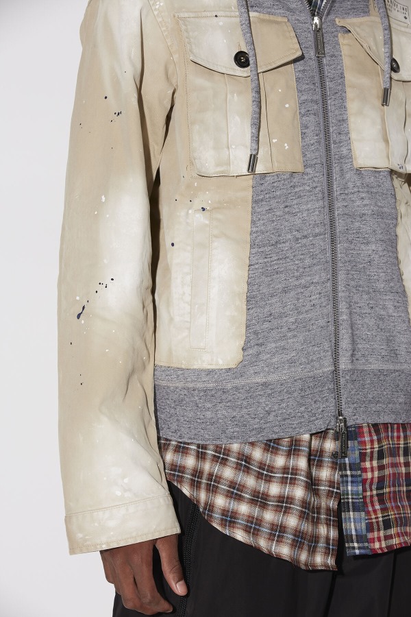 Stamped Hybrid Jacket