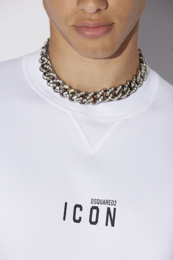 WHITE/SKY Be Icon Sweatshirt D2
