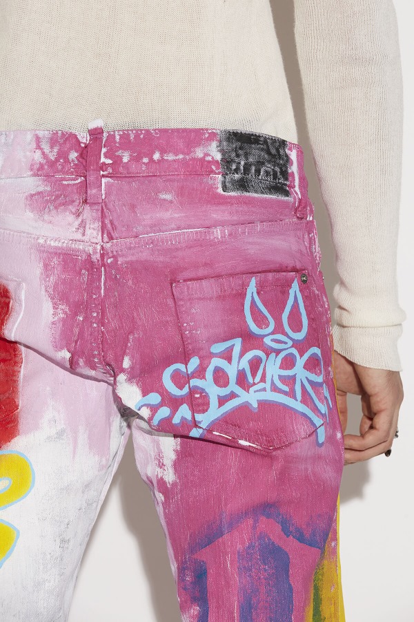 L.A. Customized Cropped Cool Guy Jeans