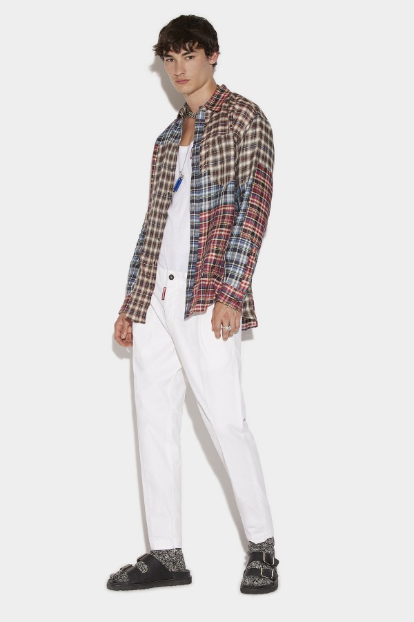 Super Light New Dan Trousers WHITE