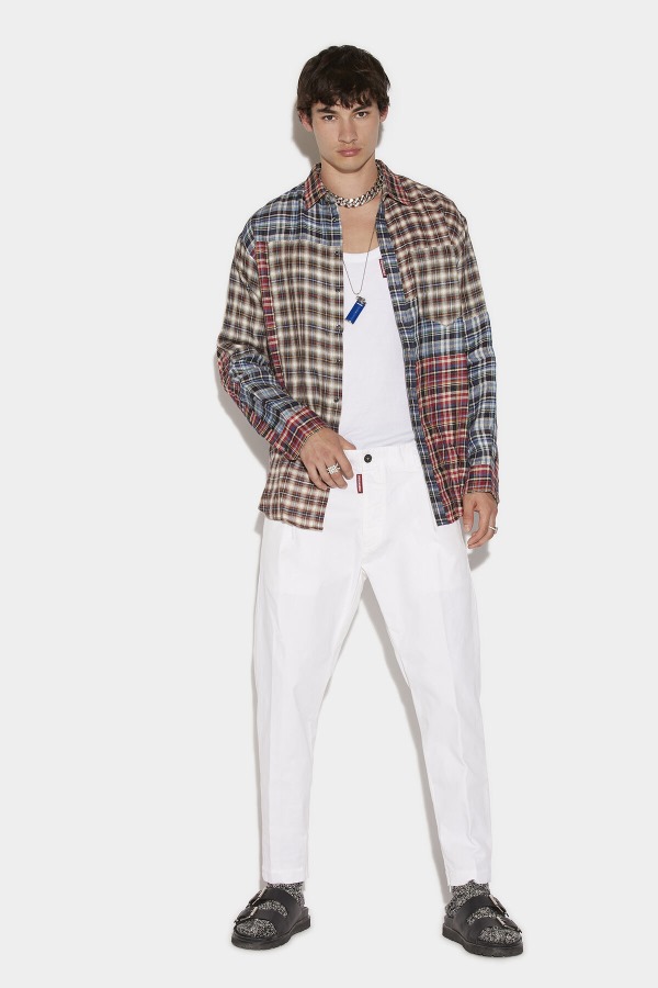 Super Light New Dan Trousers WHITE