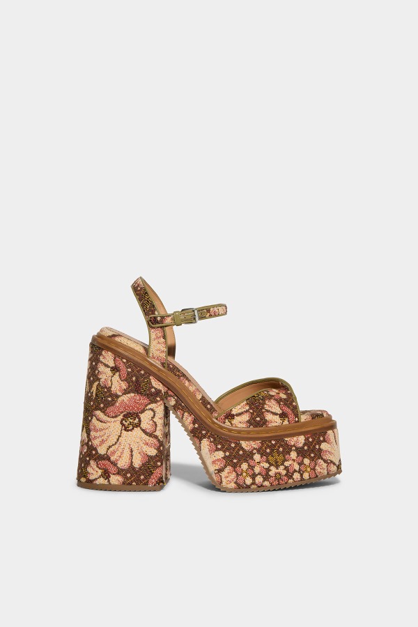 Twist Heeled Sandals D2 FANTASY