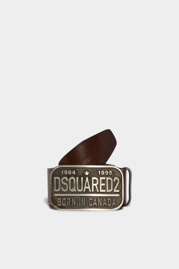 Dsquared2 Logo Belt BROWN