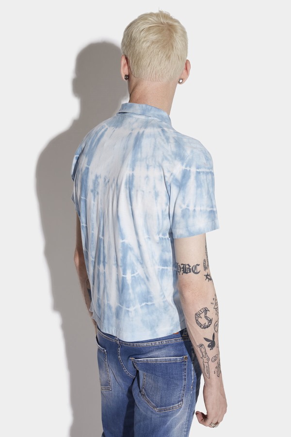 Tie Dye Waves Polo